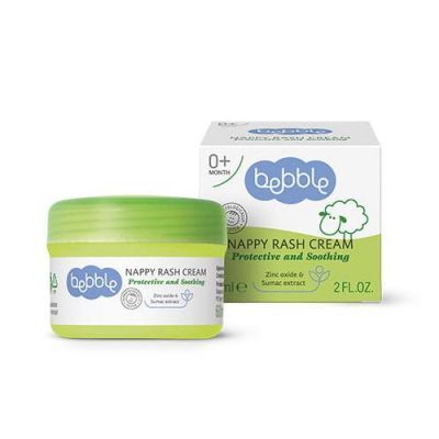 BEBBLE Krem przeciw pieluszkowemu zapaleniu skóry, 60 ml