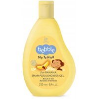 BEBBLE Szampon i żel pod prysznic 2w1 Bananowy, 250ml