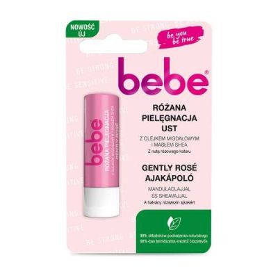 BEBE Różana pomadka do ust, 4,9g