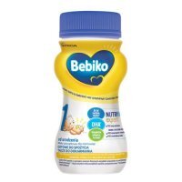 BEBIKO 1 NUTRIflor Expert Mleko początkowe dla niemowląt od urodzenia, 200ml KRÓTKA DATA 04.12.2024