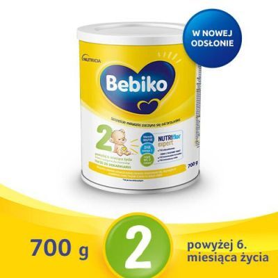 Bebiko 2 Mleko następne dla niemowląt powyżej 6. miesiąca życia, 700 g