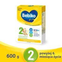 Bebiko 2 NUTRIflor Expert Mleko następne dla niemowląt powyżej 6. miesiąca życia, 600g