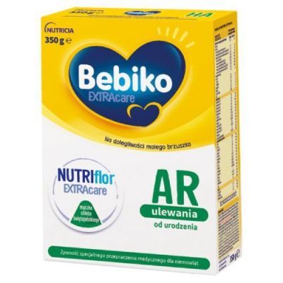 Bebiko Extra Care AR Specjalistyczne mleko modyfikowane przeciw ulewaniom od urodzenia, 350g KRÓTKA DATA 19.06.2026