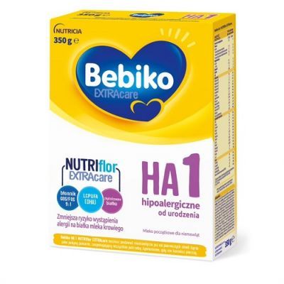 BEBIKO Extracare HA 1 Mleko początkowe dla niemowląt od urodzenia 350 g