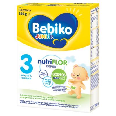 Bebiko Junior 3 Mleko modyfikowane dla dzieci powyżej 1. roku życia, 350g