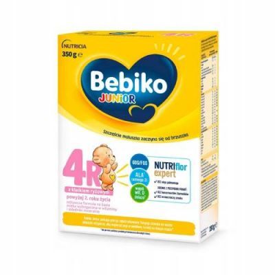 Bebiko Junior 4R Mleko modyfikowane dla dzieci powyżej 2. roku życia, 350g