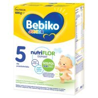 Bebiko Junior 5 NUTRIflor Expert Odżywcza formuła na bazie mleka dla przedszkolaka, 600g