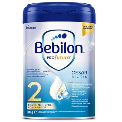 Bebilon Profutura Cesar Biotik 2 Mleko następne po 6. miesiącu, 800g