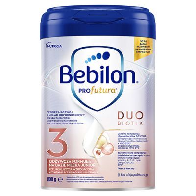 Bebilon Profutura Duobiotik 3 Formuła na bazie mleka po 1. roku życia, 800 g