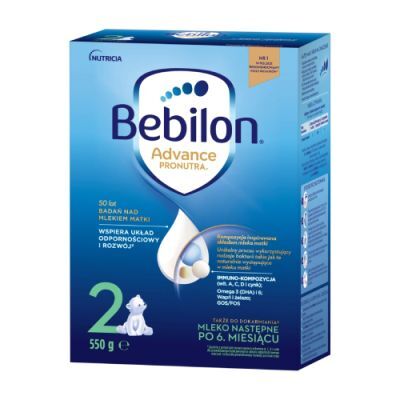 Bebilon Pronutra Advance 2 Mleko następne po 6. miesiącu, 550 g