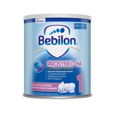 BEBILON PROSYNEO HA 1 Mleko początkowe dla niemowląt od urodzenia 400 g