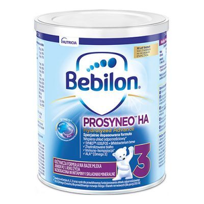 Bebilon Prosyneo HA 3 Junior Odżywcza formuła na bazie mleka po 1. roku, 400 g