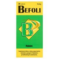 BEFOLI witamina B 30 tabletek