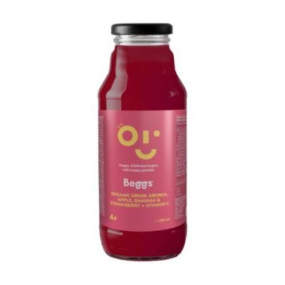 Beggs BIO Napój aronia, jabłko, banan i truskawka 4+, 300ml