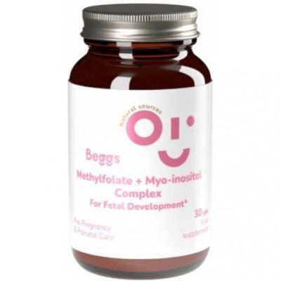 Beggs Methylfolate + Myo-inositol Complex, 30 kapsułek