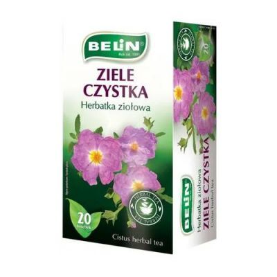 BELIN Herbatka ziołowa Ziele Czystka, 20 torebek