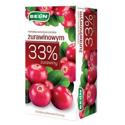 Belin Herbatka żurawinowa - 20 torebek