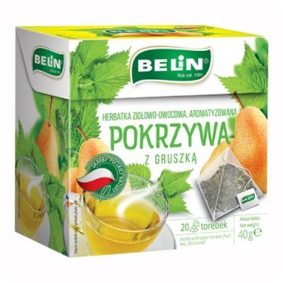 BELIN Pokrzywa z gruszką, 20 torebek