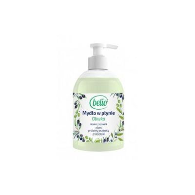 Belio Mydło do rąk w płynie oliwka, 300ml