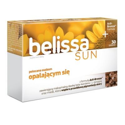 BELISSA SUN + ACTI-BRONZE FORMULA 60 tabletek