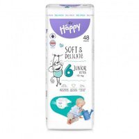 Bella Baby Happy Soft &amp; Delicate Junior Extra 6 Pieluszki 15+kg, 48szt.