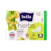 BELLA Herbs Normal Podpaski higieniczne, 12szt.