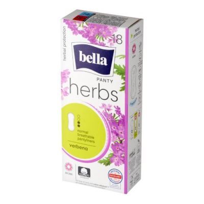 BELLA Herbs Panty Normal Verbena Ultracienkie wkładki higieniczne, 18szt.