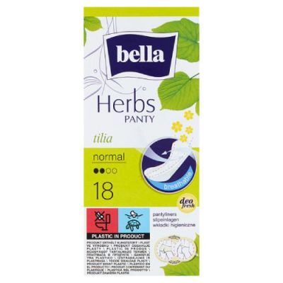 BELLA Herbs Panty Tilia Normal Wkładki higieniczne, 18 szt.