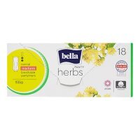 BELLA Herbs Wkładki higieniczne z kwiatem lipy Normal, 18 szt.