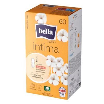 Bella Panty Intima Normal Mixform Ultracienkie wkładki higieniczne, 60szt.