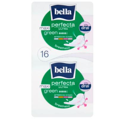 Bella perfecta ultra green maxi podpaski, 16szt.