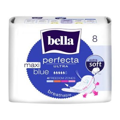 Bella Perfecta Ultra Maxi Blue Podpaski higieniczne, 8szt.