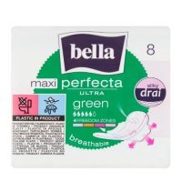 BELLA PERFECTA Ultra Maxi Green Podpaski higieniczne, 8 sztuk