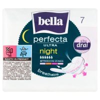 BELLA Perfecta Ultra Night Silky Drai Podpaski higieniczne, 7szt.