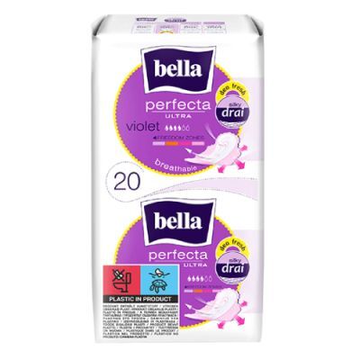 Bella perfecta ultra violet silky drai podpaski, 20szt.