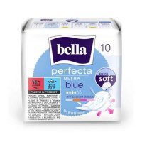 BELLA Podpaski Perfecta Ultra Blue, 10szt.