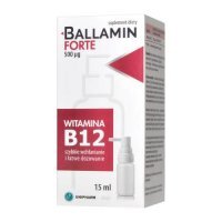 BALLAMIN FORTE Witamina B12 spray 15 ml