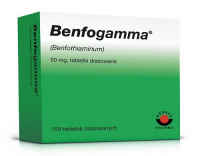 BENFOGAMMA 50 mg 100 tabletek