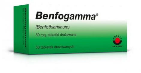 BENFOGAMMA 50 mg  50 tabletek