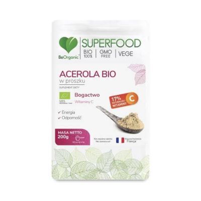 BeOrganic Acerola Bio, 200 g