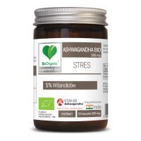 BeOrganic Ashwagandha BIO KSM-66, 50 kaps.