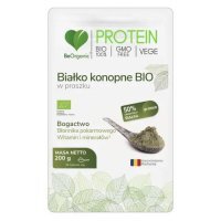 BeOrganic Białko konopne BIO, 200 g