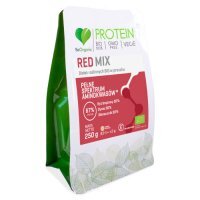 BeOrganic BIO Red MIX białek roślinnych w proszku, 250 g