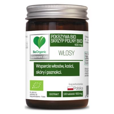 ALINESS Pokrzywa BIO + Skrzyp polny BIO 400mg, 100 tabl.