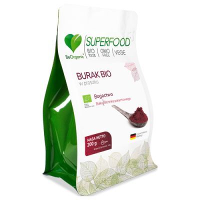 BeOrganic Burak BIO w proszku, 200 g