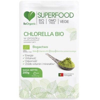 BeOrganic Chlorella BIO, 200g