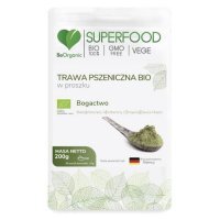 BeOrganic Trawa pszeniczna BIO, 200g