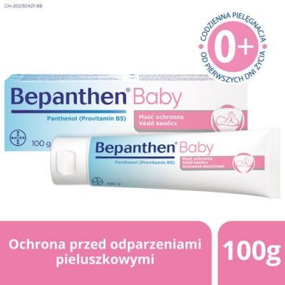 BEPANTHEN Baby Maść ochronna, 100 g - maść ochronna z prowitaminą B5