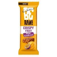 BeRAW! Crispy Fruit Mango i Marakuja Baton owocowy, 40g KRÓTKA DATA 30.06.2026