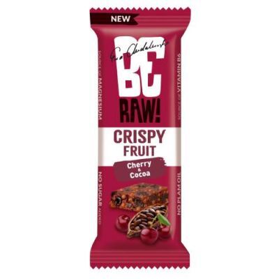 BeRAW! Crispy Fruit Wiśnia i Kakao Baton owocowy, 40g